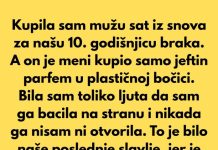 Mesecima sam štedela da mu kupim sat iz snova za našu 10. godišnjicu braka.