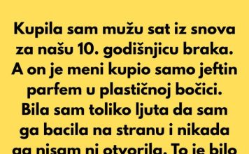 Mesecima sam štedela da mu kupim sat iz snova za našu 10. godišnjicu braka.