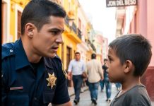 SIROČE UGLEDALO TETOVAŽU POLICAJCA I REKLO: “MOJ TATA JE IMAO ISTU”… I POLICAJAC SE SLEDIO
