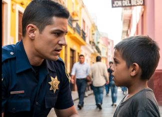 SIROČE UGLEDALO TETOVAŽU POLICAJCA I REKLO: “MOJ TATA JE IMAO ISTU”… I POLICAJAC SE SLEDIO