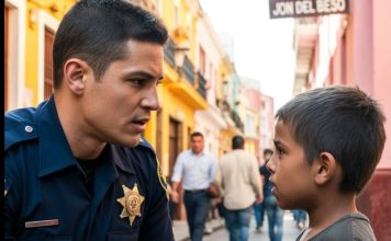 SIROČE UGLEDALO TETOVAŽU POLICAJCA I REKLO: “MOJ TATA JE IMAO ISTU”… I POLICAJAC SE SLEDIO