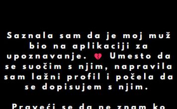 “Saznala sam da je moj muž bio na aplikaciji za upoznavanje…”