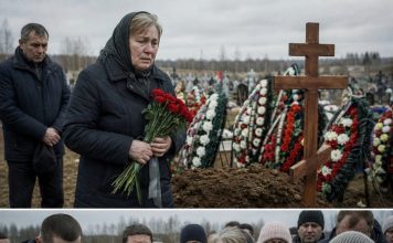 Posumnjavši u riječi vojnog komesara, majka je odlučila da otvori nedavno grobno mjesto svog sina vojnika. Ono što je ugledala u otvorenom kovčegu šokiralo je sve prisutne… 😲😲😲