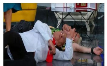 Muk na televiziji! Skočio i napao voditelja Pinka! Sve se desilo u lajvu (VIDEO)