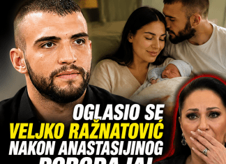 OGLASIO SE VELJKO RAŽNATOVIĆ NAKON ANASTASIJINOG POROĐAJA! DONEO JE ODLUKU KOJU NIKO NIJE OČEKIVAO!!CECA VAN SEBE NE VJERUJE DA SE OVO DEŠAVA!!!!