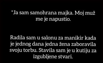 “Ja sam samohrana majka…”