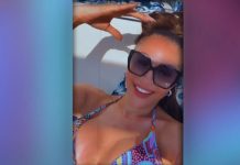 CECA RAŽNATOVIĆ IZGLEDA KAO SVEMIRSKI BROD U EGZOTIČNOM BIKINIJU Snima se u Španiji pije pivo u društvu NOVOG partnera: Nakon što je vidjela majku u zagrljaju novog muškarca Anastasija napravila neviđeni skandal(Video)