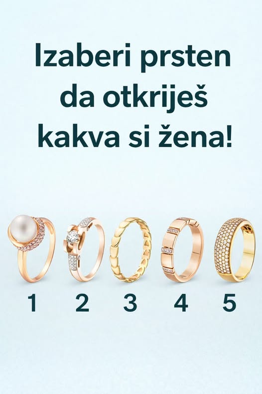 Izaberite prsten i otkrijte šta vaš izbor govori o vašem stilu i ličnosti - featured image Izaberite prsten i otkrijte šta vaš izbor govori o vašem stilu i ličnosti - featured image