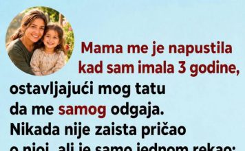 Godinama sam krivila majku što me je napustila, a onda sam otkrila očevu tajnu koja je promenila sve