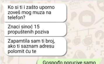 NEKO JE UPORNO ZVAO MOG MUŽA NA TELEFON, A ON SE NIJE JAVLJAO: Zapamtila sam broj i poslala poruku, KAD MI JE POSLALA OVU SLIKU SVIJET MI SE SRUŠIO, NIJE MOGUĆE