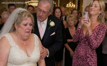 Na mom vjenčanju sa 56 godina mlađa sestra poslala je tortu s porukom „ČESTITAMO, BAKO MLADENKO“ kako bi me ponizila pred gostima — ali moj suprug pretvorio je njezinu šalu u trenutak koji joj je zauvijek skinuo osmijeh s lica
