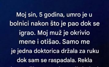 “Moj sin, 5 godina, umro je u bolnici nakon što je…”