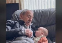 OSTAVILI SU BEBU NA TRENUTAK SA DEDOM: Kada su se vratili nisu mogli da vjeruju šta su zatekli!