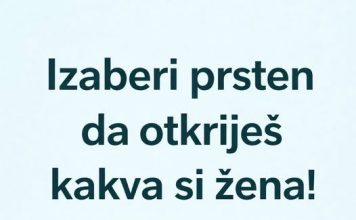 Izaberite prsten i otkrijte šta vaš izbor govori o vašem stilu i ličnosti