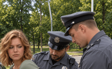 Dva saobraćajna policajca zaustavila su mladu ženu bez ikakvog očiglednog razloga, grubo je pritisnula uz automobil i stavila joj lisice na ruke. Međutim, kada je jedan od policajaca, na njen zahtjev, posegnuo u džep njenog šorca, obojica su se ukočila od šoka kada su vidjela šta se unutra nalazi. 😱😱