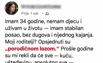 „Roditelji su kuću ostavili rođaku jer nemam djecu: Nisu znali da ću uskoro postati majka“